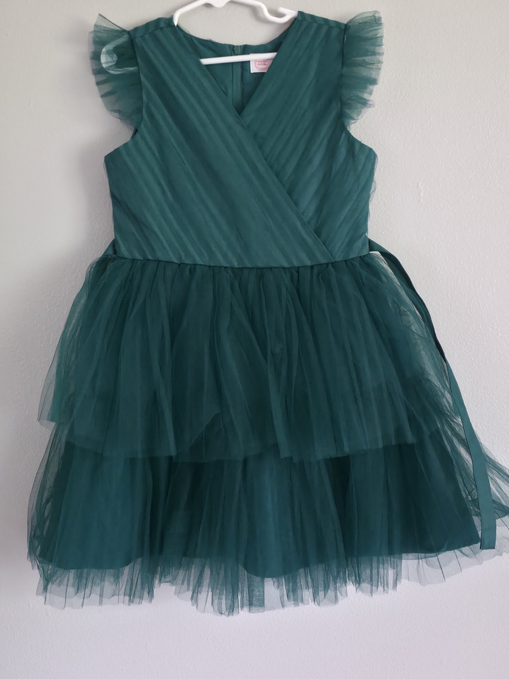 Wonder Nation Teal Green Layered Tulle Party Dress